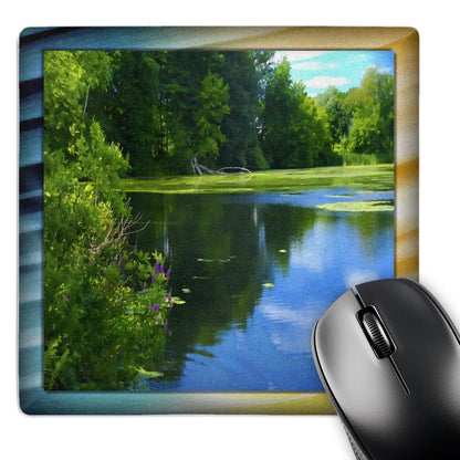 3dRose Mill Pond Mouse Pad (mp_48082_1)