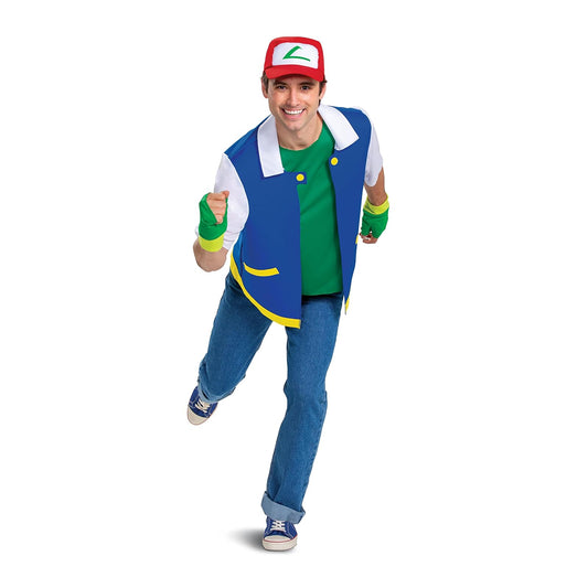 Pokémon Adult Classic Ash Ketchum Costume
