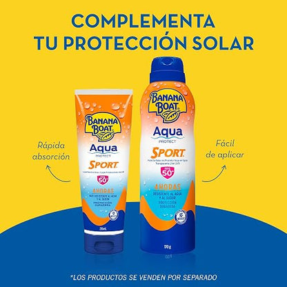 Banana Boat Sport Aqua Protect Spray Protector Solar 50+ FPS 177ml