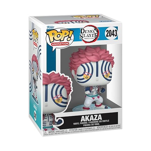 Funko Pop! Animation: Demon Slayer - Akaza | Mercancía Oficial de Anime - Figura de Vinilo Coleccionable para Decoración - Regalo de Cumpleaños para Fans