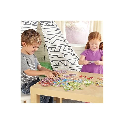 Learning Resources Rompecabezas de Números, Desarrolla el Reconocimiento de Numeros, Rompecabezas para Niños, 40 Piezas, Edades 3
