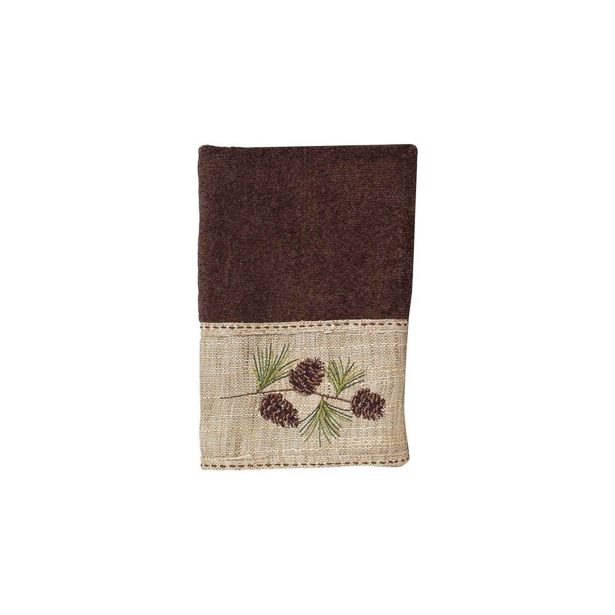 Avanti Linens - Toalla de Mano, Toalla de algodón Suave y Absorbente (colección de Rama de Pino)