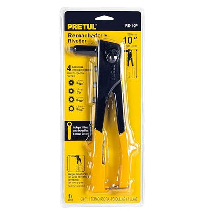 Pretul RE-10P, Remachadora 10", Pretul, Cilindro de Acero