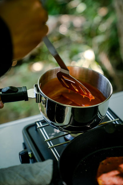 Stansport - Juego de Cocina de Acero Inoxidable