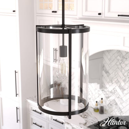 Hunter Fan, Candelabro Astwood 1 Luz 11 pulgadas | Diseñado con influencia art déco, este accesorio proporcionará una iluminación potente dondequiera que se instale