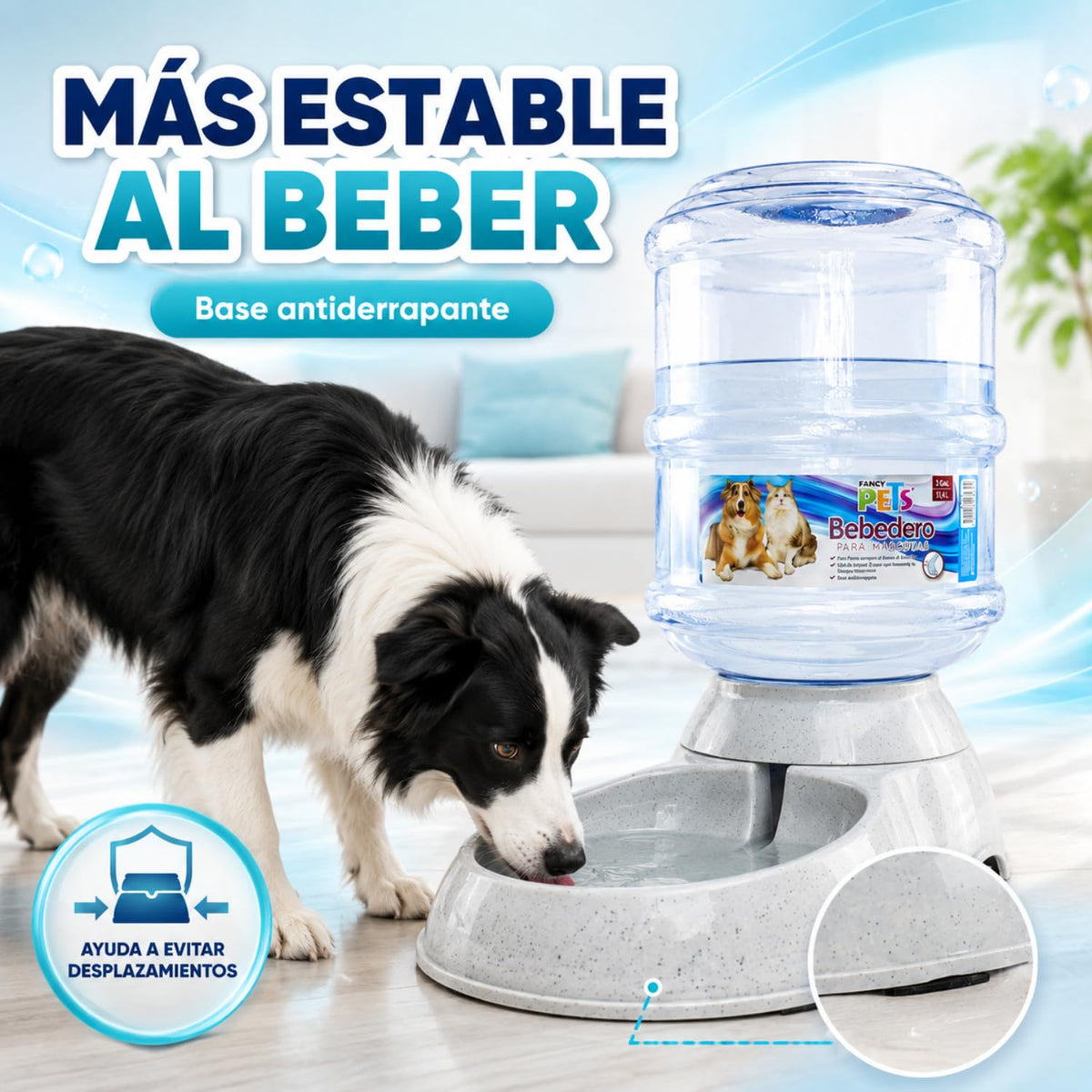 Hagen Fancy Pets Bebedero Para Perro o Gato Tamaño Grande de 3 Galones, 11.4 Litros