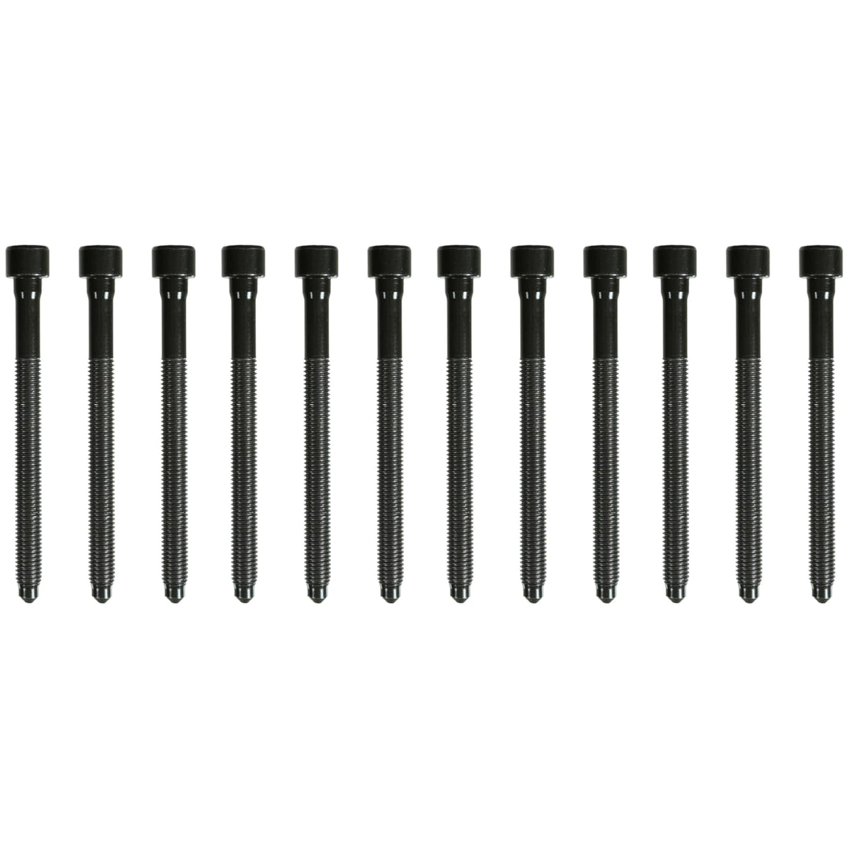 Fel-Pro Juego de Pernos de Cabeza Cilíndrica ES 72310, Negro | Compatible con Volkswagen Passat 2006-2014
