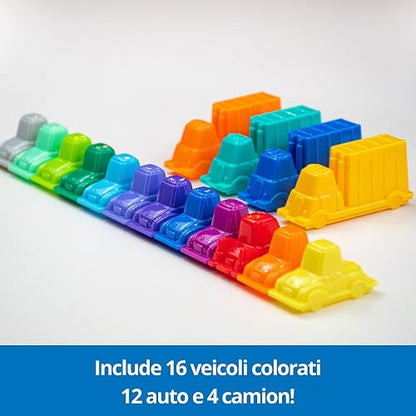 Juego de Mesa de Lógica Rush Hour | Ravensburger ThinkFun | Desafío de Tráfico con 40 Retos | Versión en Español para Niños y Adultos | Entrena tu Mente