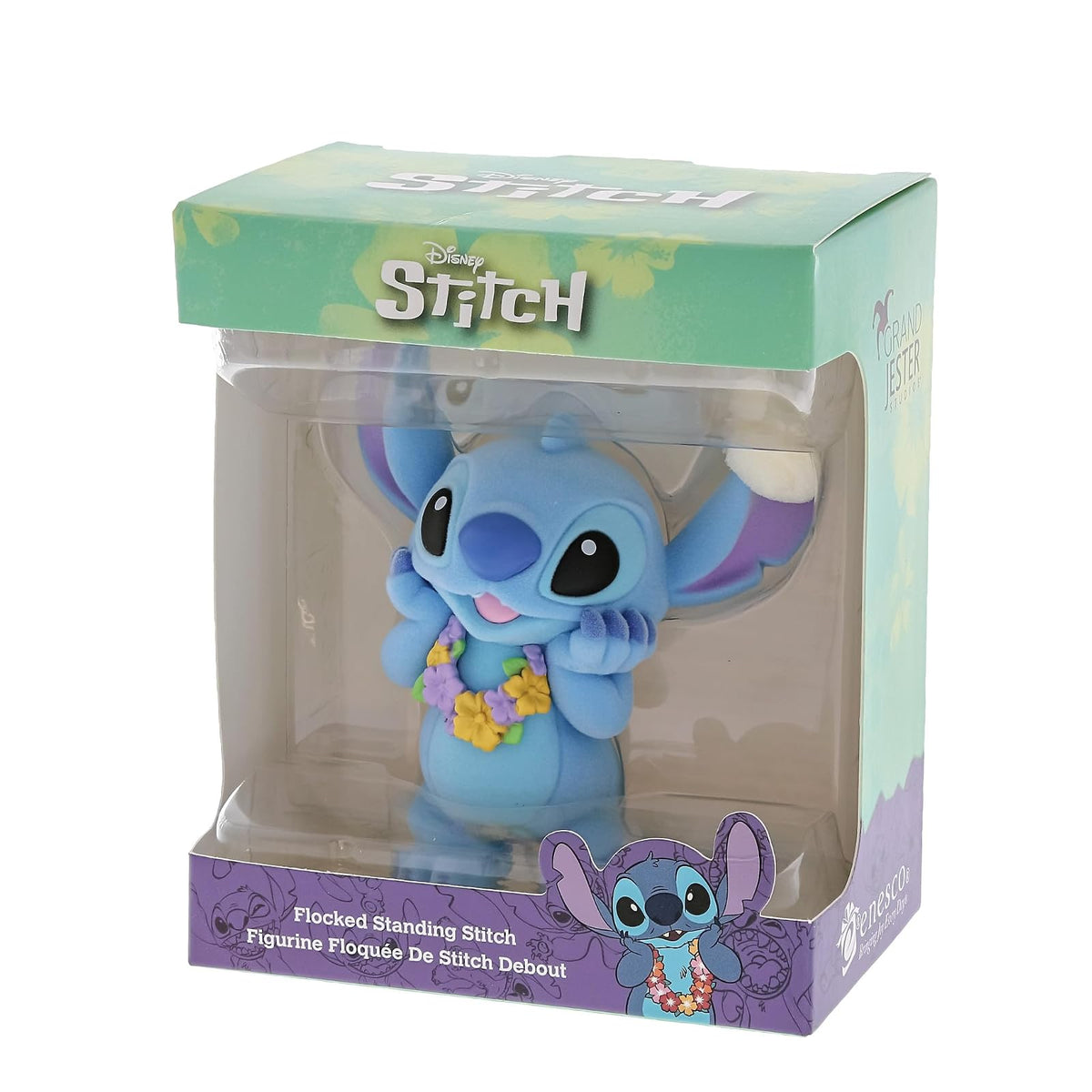Enesco Grand Jester Studios - Disney's Stitch - Figura de flocada