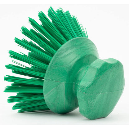 Carlisle FoodService Products CFS Sparta - Cepillo para Polvo Redondo de plástico para Fregar, Color Verde (Paquete de 6)