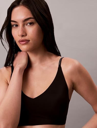 Calvin Klein Invisibles Bralette Triangular con Forro Ligero Sujetador para Mujer