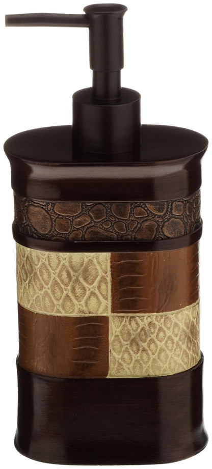 Popular Bath FBA_738980713138 Dispensador de jabón y Bomba de loción, colección Zambia, Beige