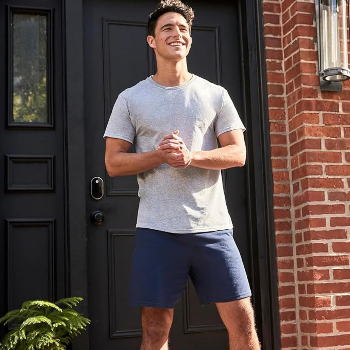 Hanes Men's Jersey Short with Pockets