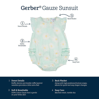 Gerber Traje de sol Traje de playa Bebé-Niñas