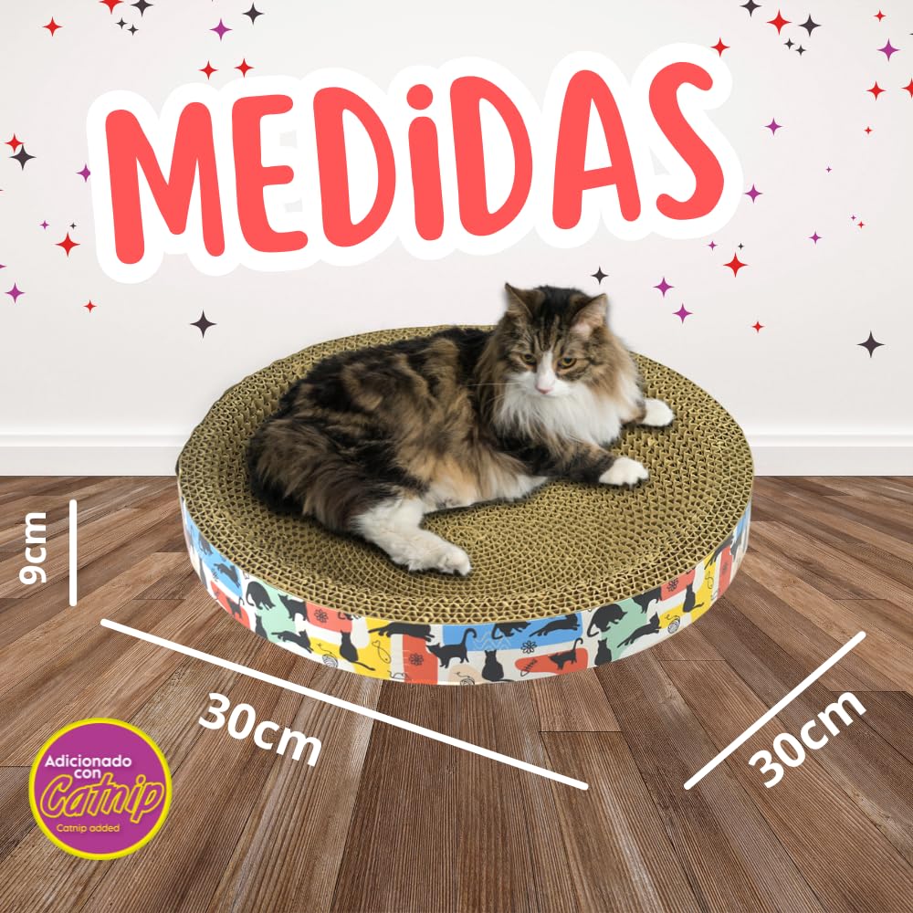 Fancy Pets Rascador Cama Circular para Gatos 30 Centímetros