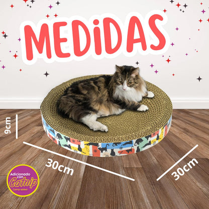 Fancy Pets Rascador Cama Circular para Gatos 30 Centímetros