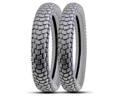 Llantas de moto Sayto 2.75-17 47p + 2.50-17 43p Ub453 Uso Con Cámara