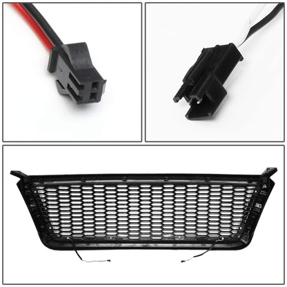 DNA MOTORING Malla LED Barra de Luz Delantera para Parachoques para Ford F-150 2004-2008, Negro, GRF-LB-012-BK