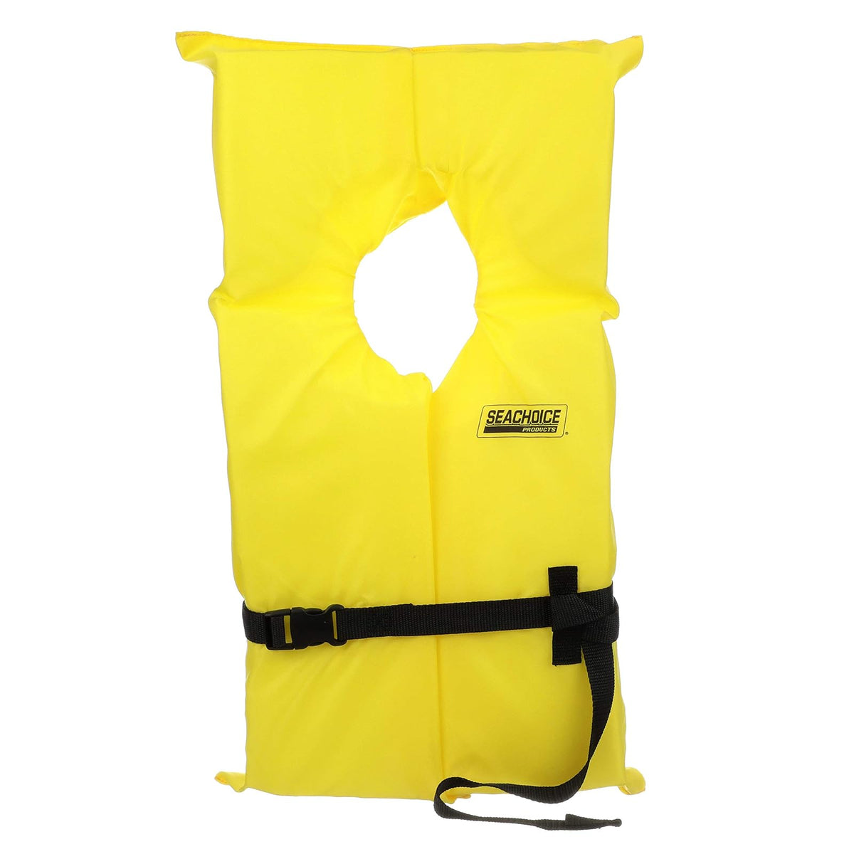 SEACHOICE Chaleco Salvavidas, Dispositivo de flotación Personal Tipo II, Aprobado por USCG, Varios tamaños y Colores - Amarillo - Adulto XL - Chaleco salvavidas
