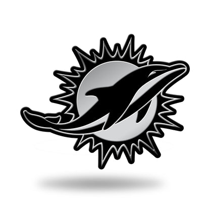 Rico Industries Emblema Moldeado para Auto NFL - Miami Dolphins