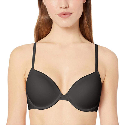 Calvin Klein Brasier Demi para Mujer Correa Convertible - Negro - 34C