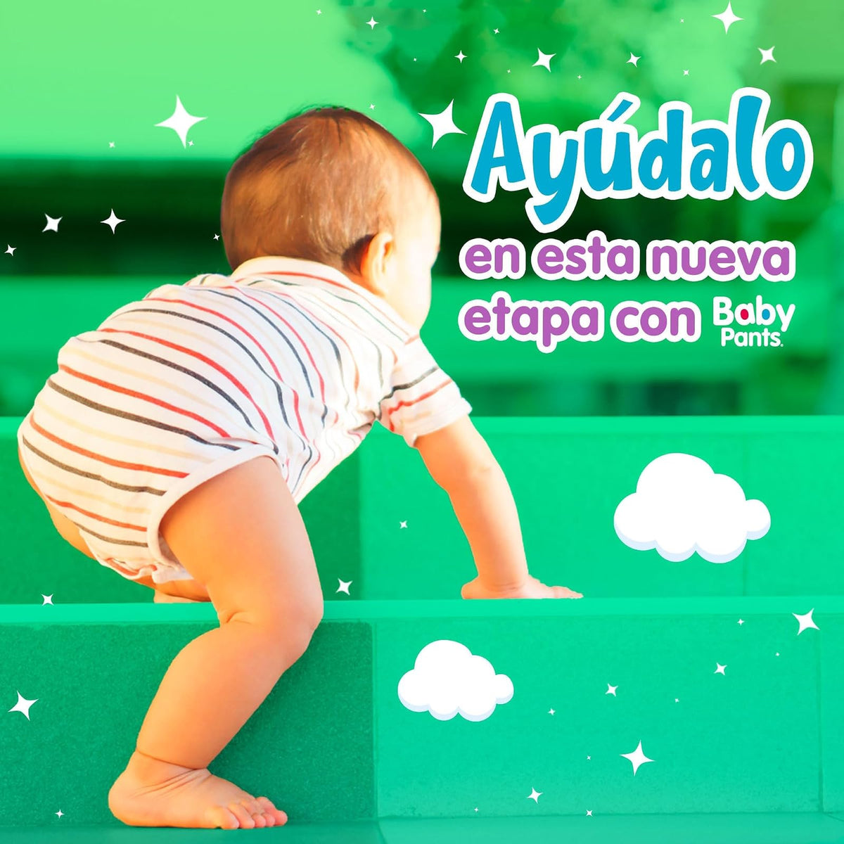 Baby Pants Calzón Entrenador Niño, Talla M; 96 pañales