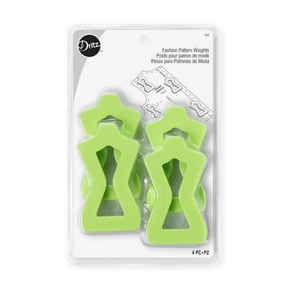 Dritz Fashion, 4 pesos de patrón, color verde, 4 unidades