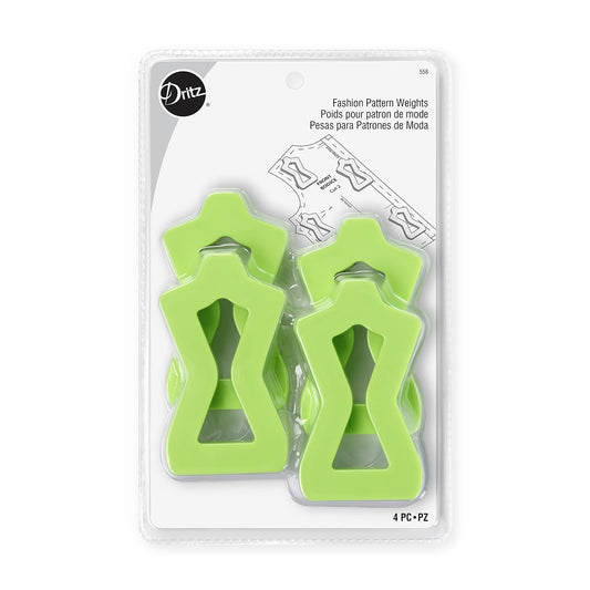Dritz Fashion, 4 pesos de patrón, color verde, 4 unidades
