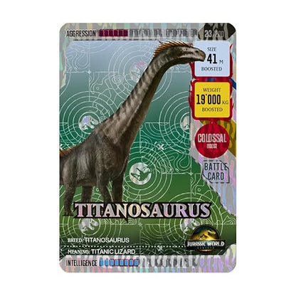 Editorial Panini México - Jurassic World Movie 4 - Blister 7 sobres de tajetas coleccionables