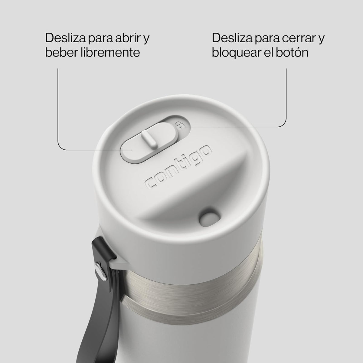 Contigo AutoSeal® 532 ml Botella Térmica de Acero Inoxidable a Prueba de Fugas