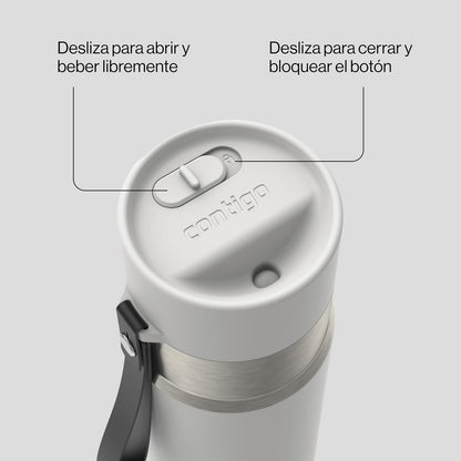 Contigo AutoSeal® 532 ml Botella Térmica de Acero Inoxidable a Prueba de Fugas