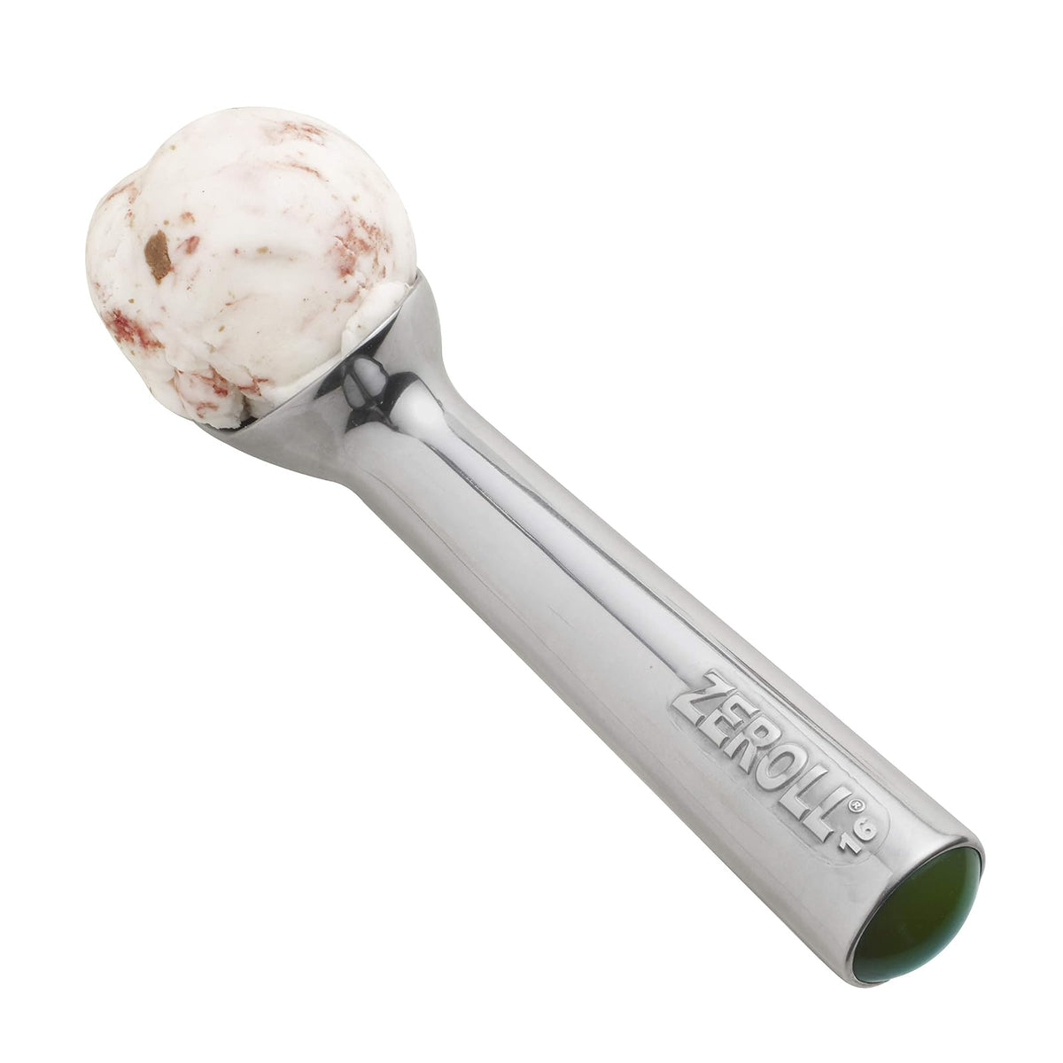 Zeroll 1016 - Cuchara para helado con mango conductor de calor relleno de líquido único, diseño sencillo de una pieza, aluminio de fácil liberación, 32 cucharas por galón, fabricado en Estados Unidos
