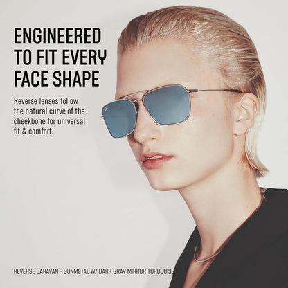 Ray-Ban 0RBR0102S CARAVAN REVERSE Gafas Unisex adulto