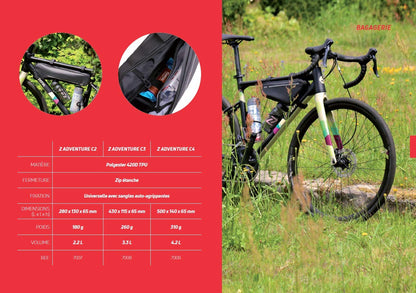 Zefal Z Adventure C2 Bolsa para Cuadro Bicicleta 0.3L