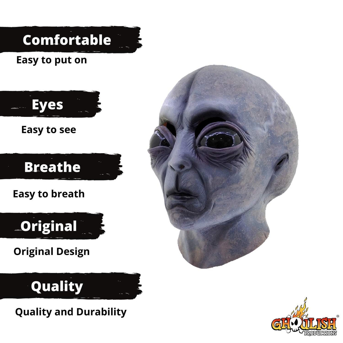 Adult Area 51 Alien Mask