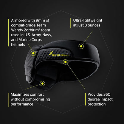 Storelli Soccer-Equipment ExoShield Head Guard Slim