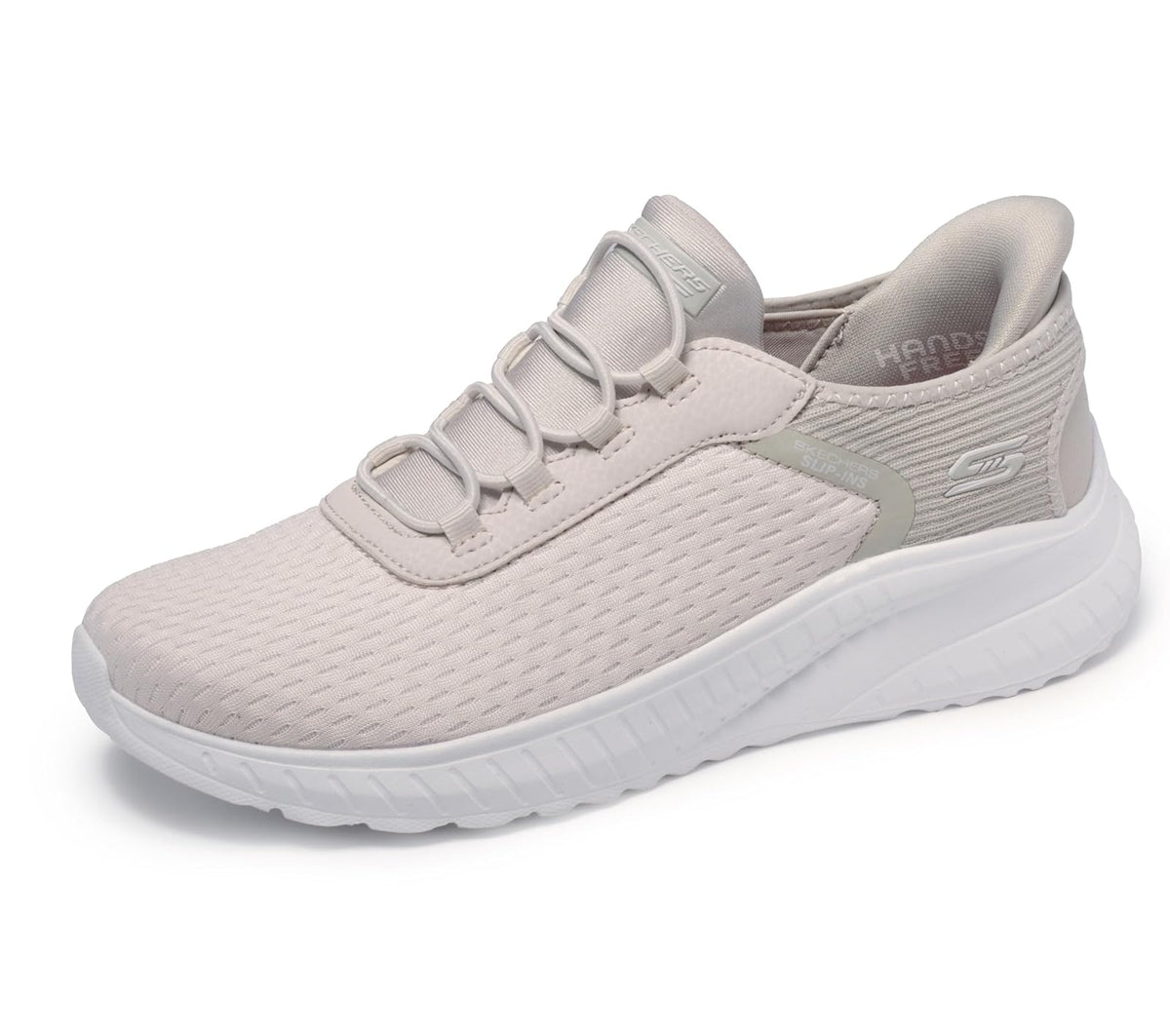 Skechers - Zapatillas de Deporte Skechers Bobs Squad Chaos para Mujer - 25.0 cm - Blanco sucio