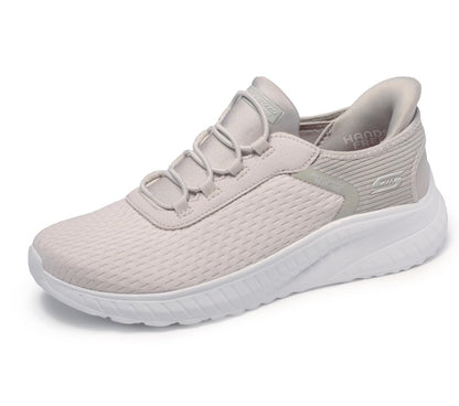 Skechers - Zapatillas de Deporte Skechers Bobs Squad Chaos para Mujer - 25.0 cm - Blanco sucio