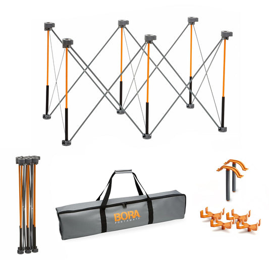 Bora CK6S 2ft x 4ft Unit, 4 X-Cups, 2 Quick Clamps, C/S Bag 6 struts, 2' x 4'