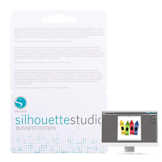 Silhouette America Studio Business Edition Software, Multicolor