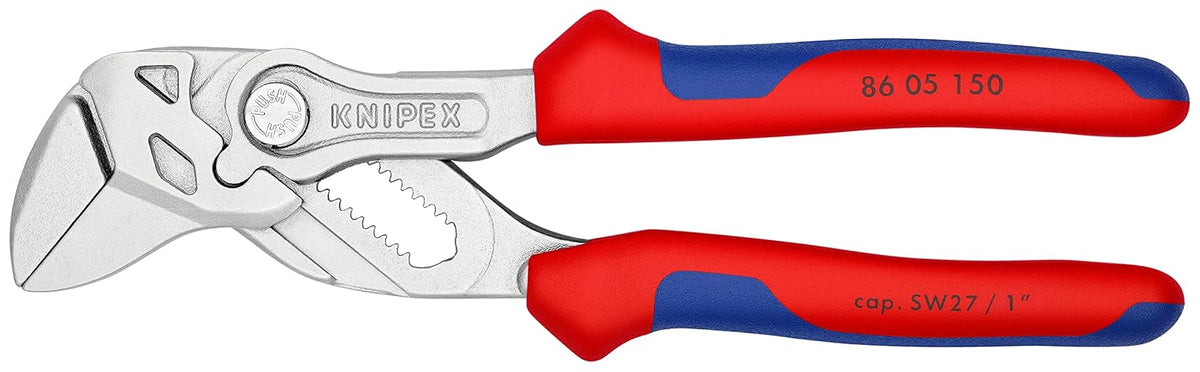 Knipex 86 05 150 Tenaza Llave Pinza Y Llave En Una Sola Herramienta Cromado 150 Mm