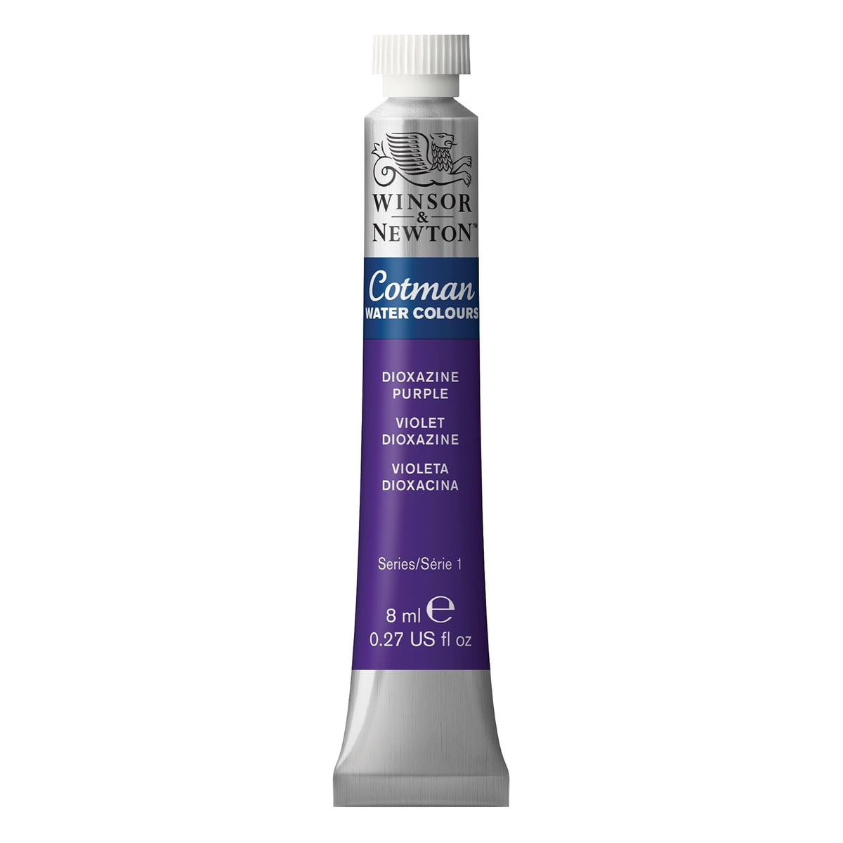 Winsor & Newton Acuarela Cotman en Tubo 8 ml, Varios Colores - Tubo de 7,7 g - Violeta