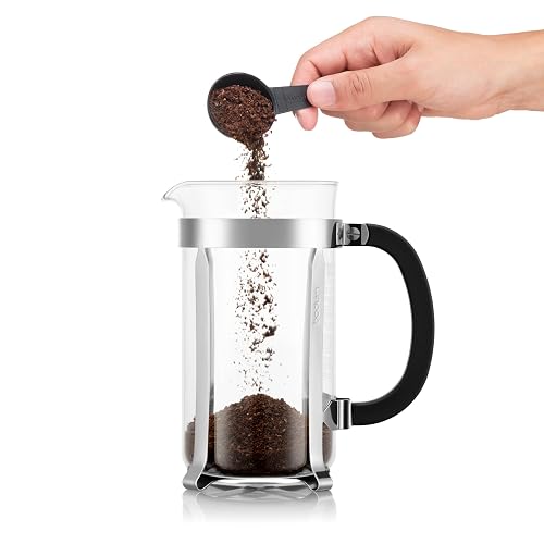 Bodum Chambord French Press Coffee Maker, 1 Liter, 34 Ounce, Chrome
