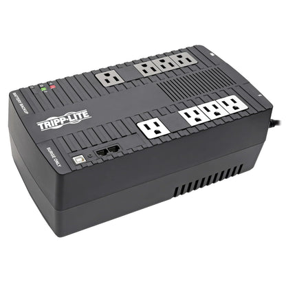Tripp Lite AVR700U UPS/No Break Serie AVR de 700VA 350W 120V Interactive Ultracompacto con USB RJ11, 8 Contactos
