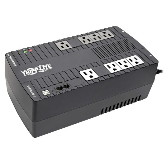 Tripp Lite AVR700U UPS/No Break Serie AVR de 700VA 350W 120V Interactive Ultracompacto con USB RJ11, 8 Contactos