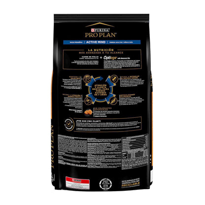 Purina Pro Plan Active Mind Adulto Razas Minis y Pequeñas Sabor Pollo 9.5 Kg