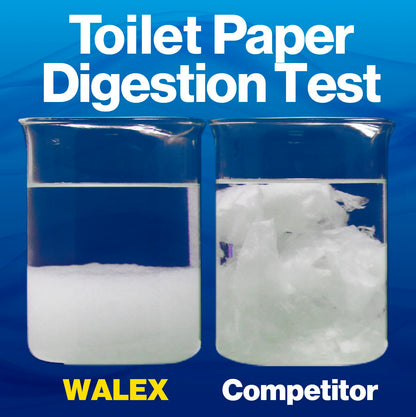 Walex Bio-Pak RV - Tratamiento de tanque negro - Licua residuos - Paquete | Tratamiento de inodoro para caravana; descompone los residuos y cualquier papel higiénico; evita obstrucciones; controla los