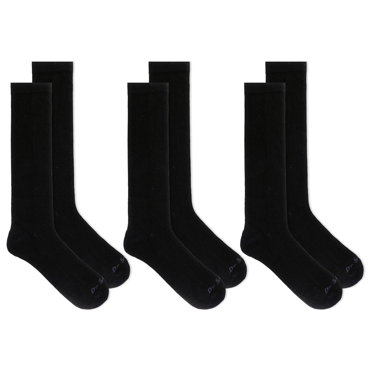 Dr. Scholl's Athletic & Work Compression Over the Calf Socks - 1 & 3 Pairs - Fatigue Relief Calcetín Hombre