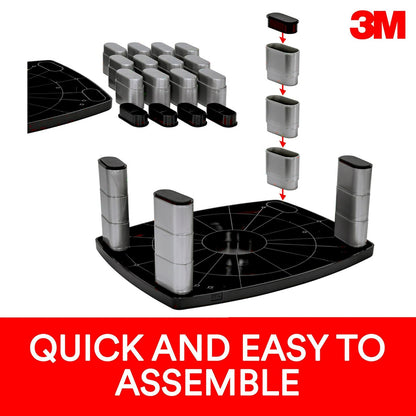 3M Soporte Para Computadora Ajustable, Modelo MS80B