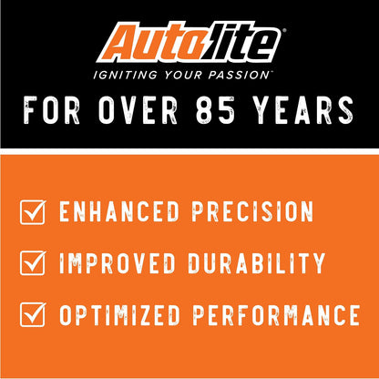 Autolite XP5701 Iridium XP Spark Plug | Sustituye a 3479 6711 445 1402. Centro de alambre fino de iridio de 0,6 mm para chispas enfocadas, respuesta más nítida y